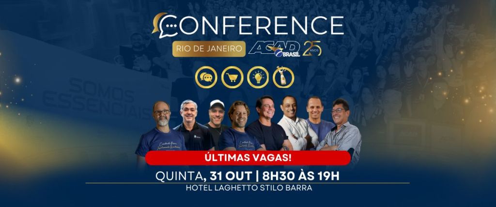 Tudo pronto para o ACAD Conference Rio de Janeiro!